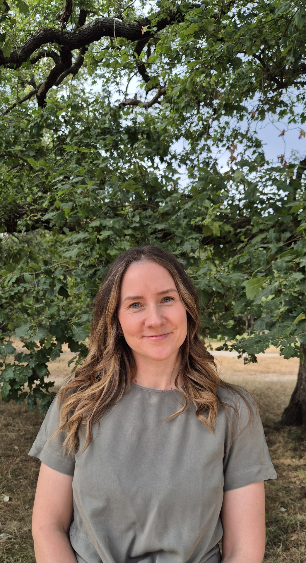 Portrait of Nicola Davis, psychotherapist in East London